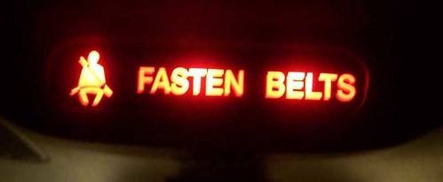 fasten belts sign