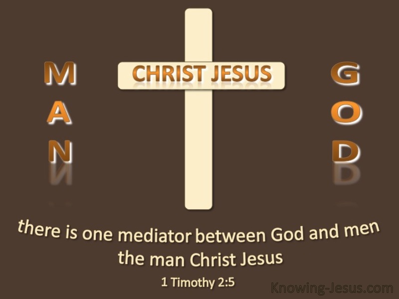 mediator between God and man